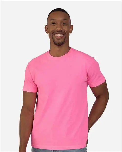 Threadfast Apparel C1200 Colors Garment-dyed T-shirt - Neon Pink - Neon Pink / s