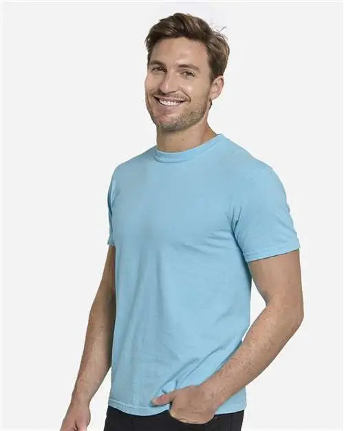 Threadfast Apparel C1200 Colors Garment-dyed T-shirt - Pool Blue - Pool Blue / s