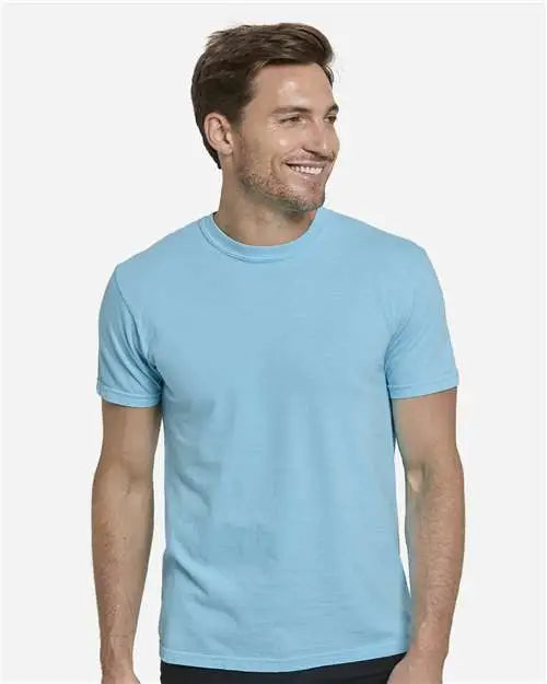 Threadfast Apparel C1200 Colors Garment-dyed T-shirt - Pool Blue - Pool Blue / s