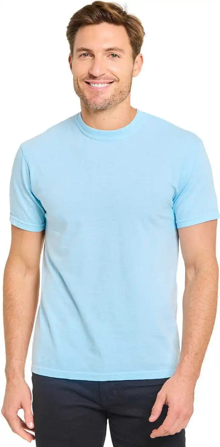 Threadfast Apparel C1200 Colors Unisex Garment Dyed t Shirt Chambray