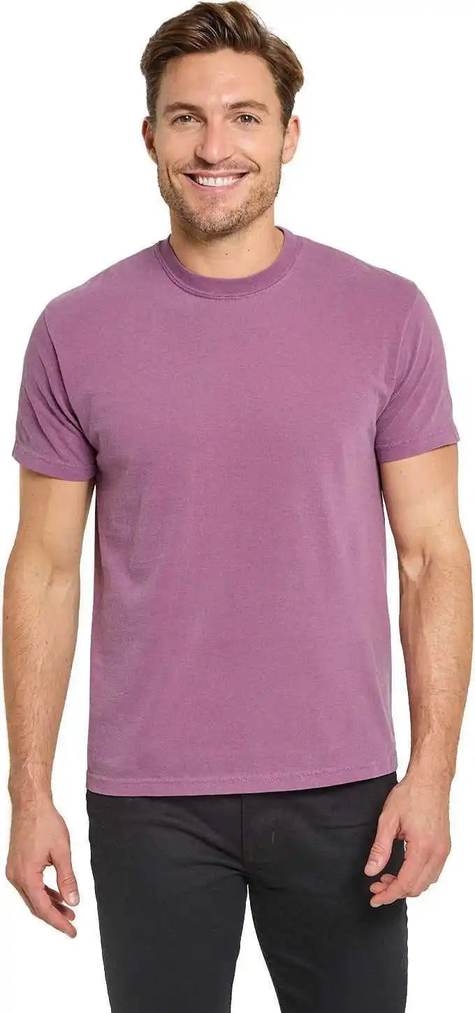 Threadfast Apparel C1200 Colors Unisex Garment Dyed t Shirt Berry