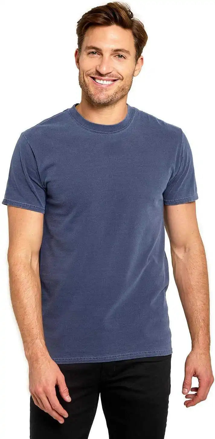 Threadfast Apparel C1200 Colors Unisex Garment Dyed t Shirt Denim
