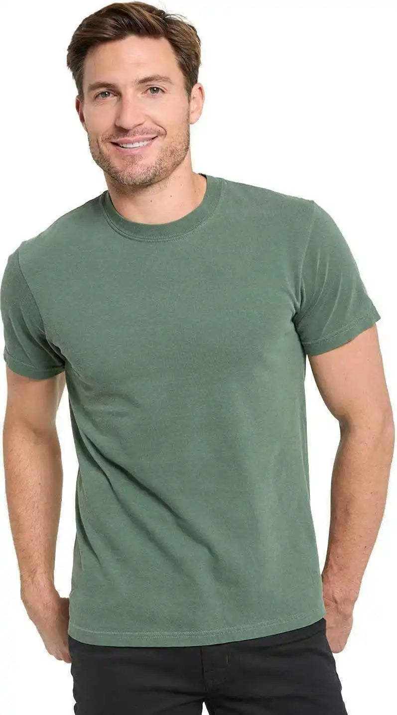 Threadfast Apparel C1200 Colors Unisex Garment Dyed T-shirt - Fern