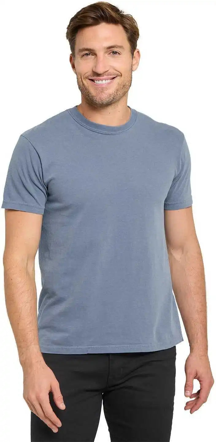 Threadfast Apparel C1200 Colors Unisex Garment Dyed t Shirt Indigo