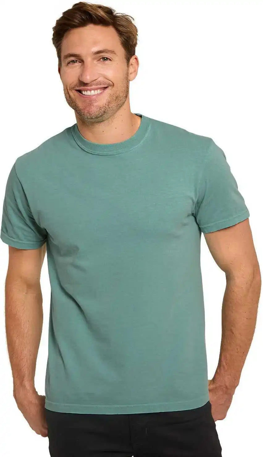 Threadfast Apparel C1200 Colors Unisex Garment Dyed T-shirt - Kelp