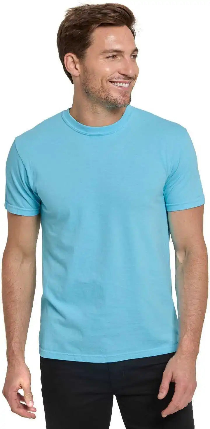 Threadfast Apparel C1200 Colors Unisex Garment Dyed T-shirt - Pool Blue