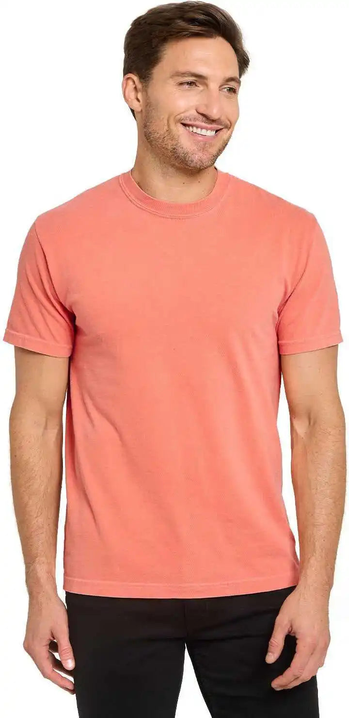 Threadfast Apparel C1200 Colors Unisex Garment Dyed T-shirt - Salmon