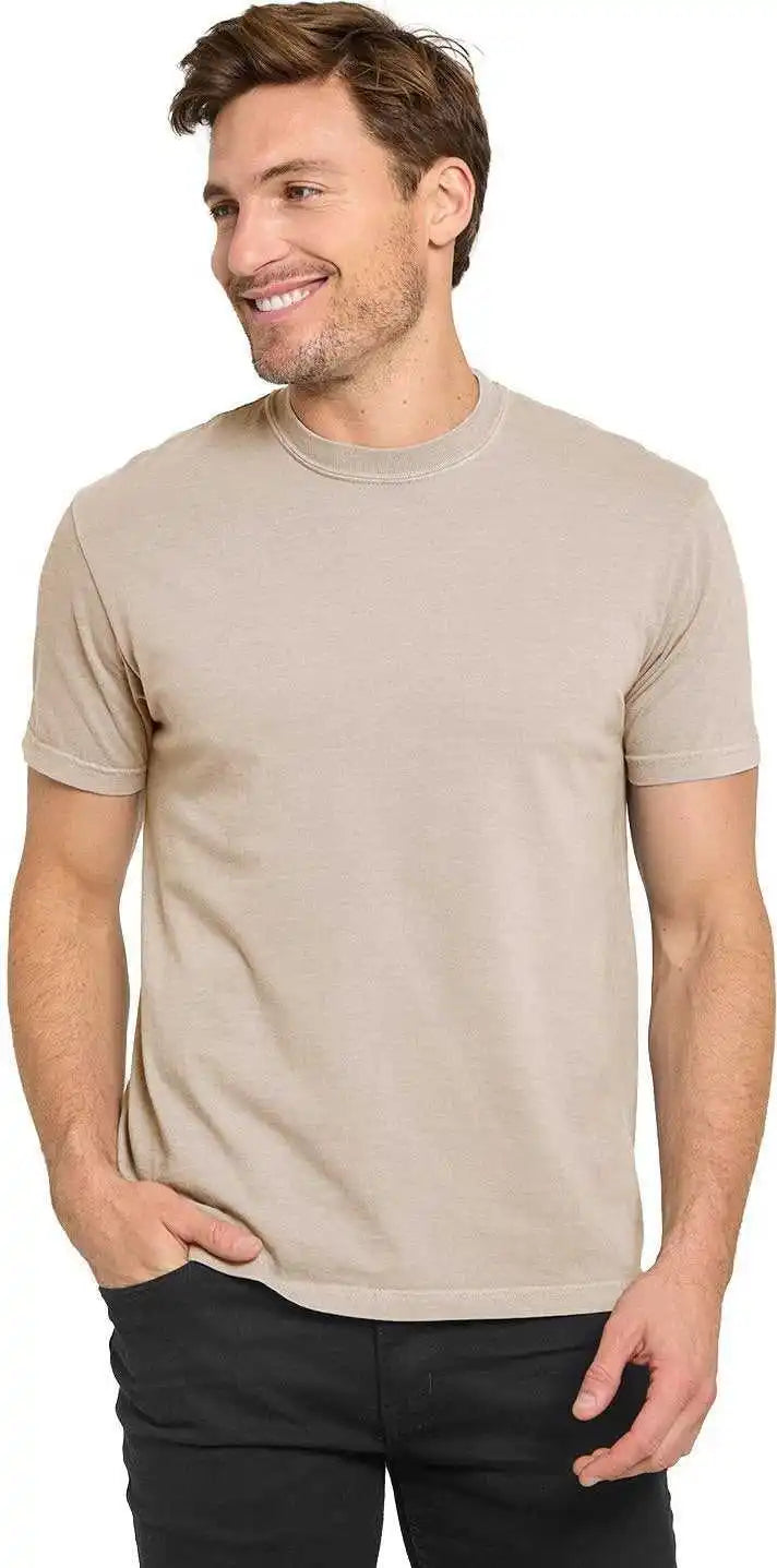 Threadfast Apparel C1200 Colors Unisex Garment Dyed t Shirt Sand