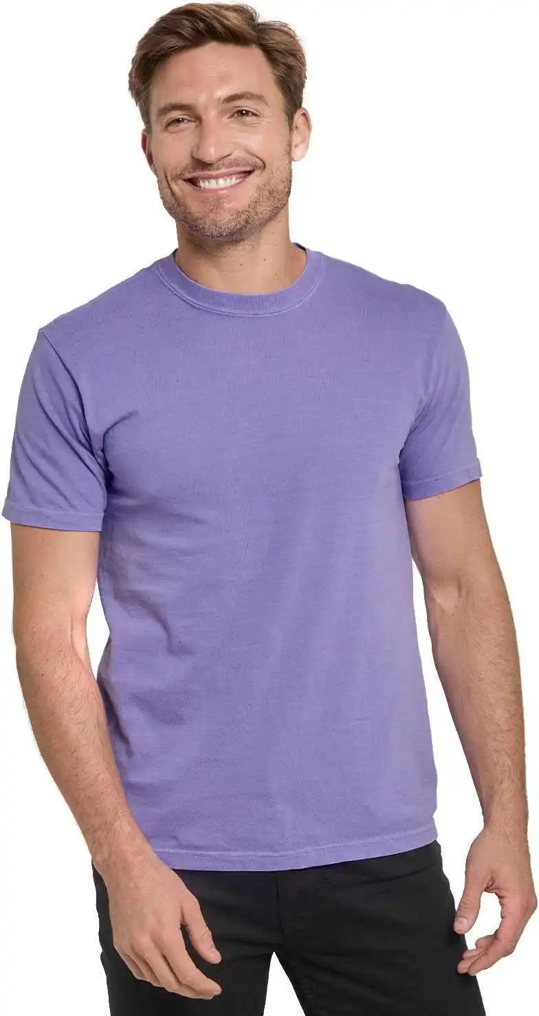 Threadfast Apparel C1200 Colors Unisex Garment Dyed t Shirt Violet