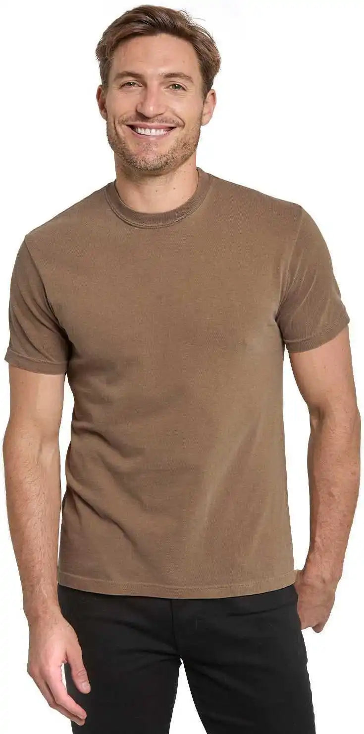 Threadfast Apparel C1200 Colors Unisex Garment Dyed T-shirt - Walnut