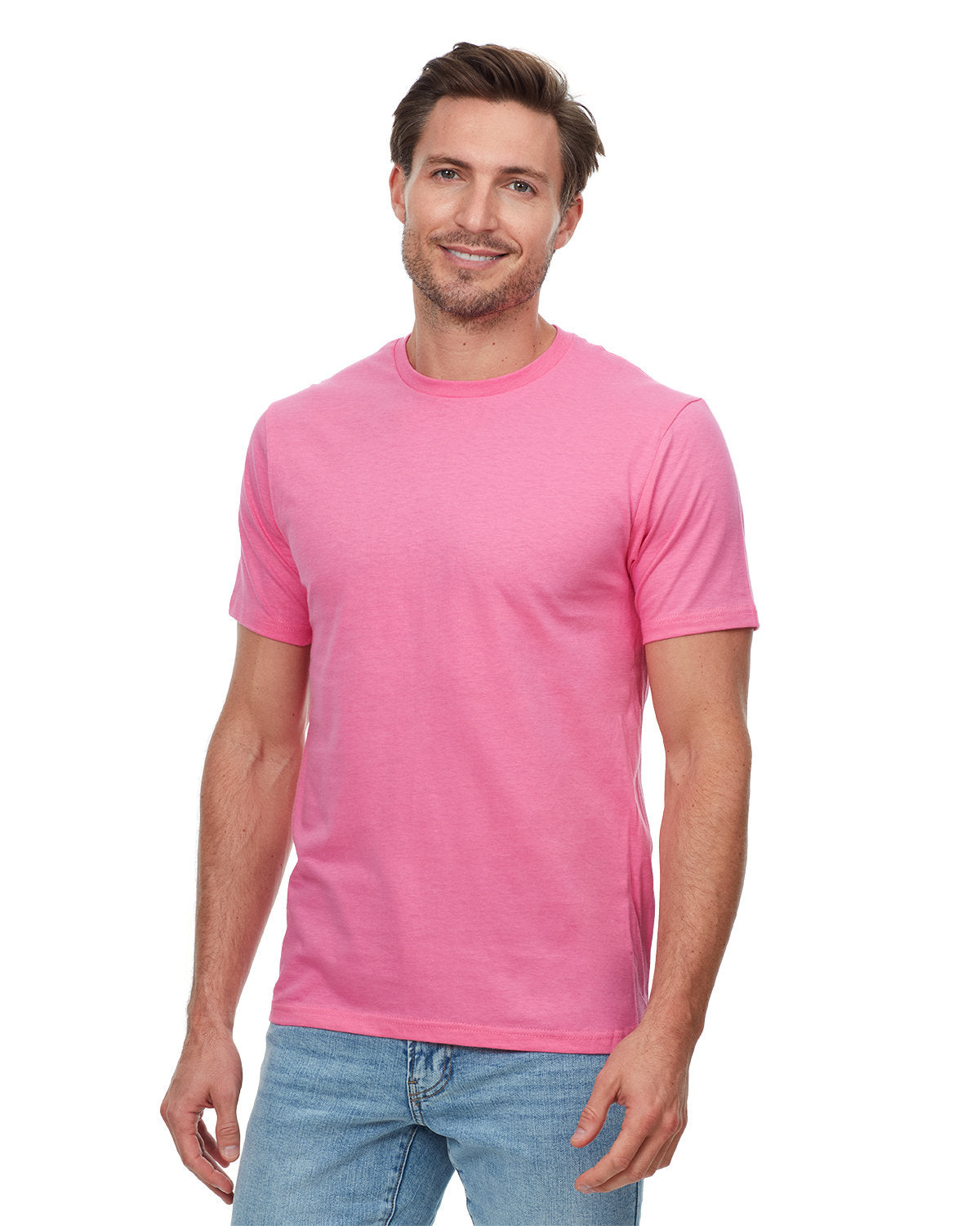 Threadfast Apparel T1000 Epic T-shirt - Bright Pink
