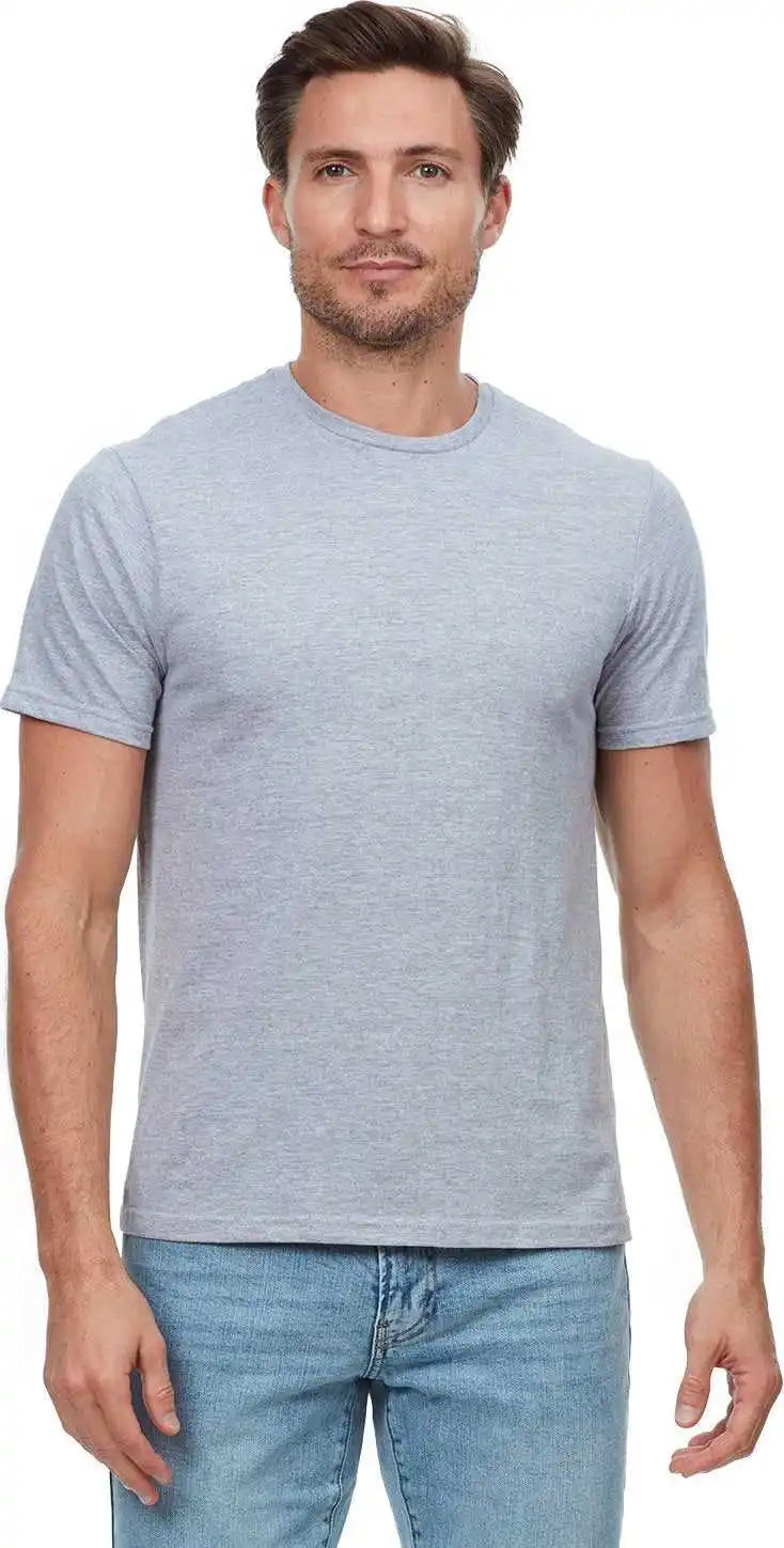 Threadfast Apparel T1000 Epic Unisex t Shirt Heather Grey