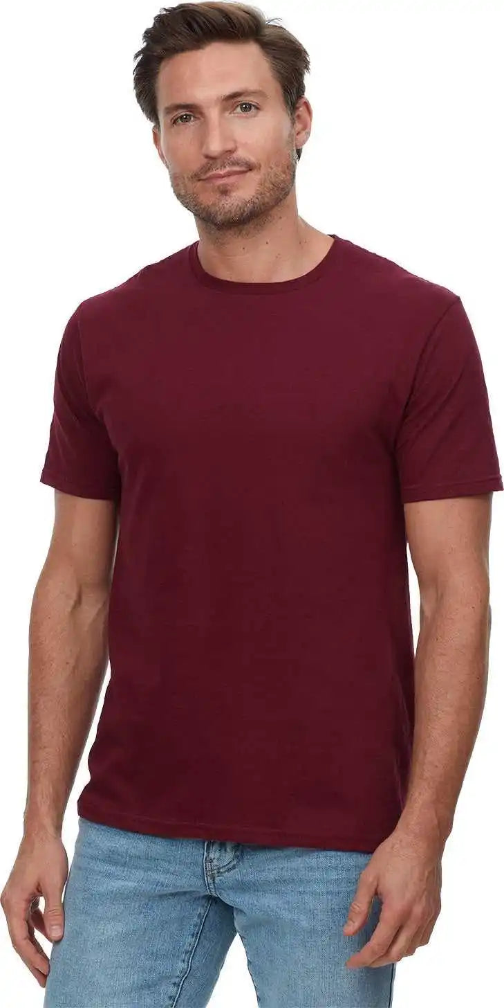 Threadfast Apparel T1000 Epic Unisex t Shirt Maroon