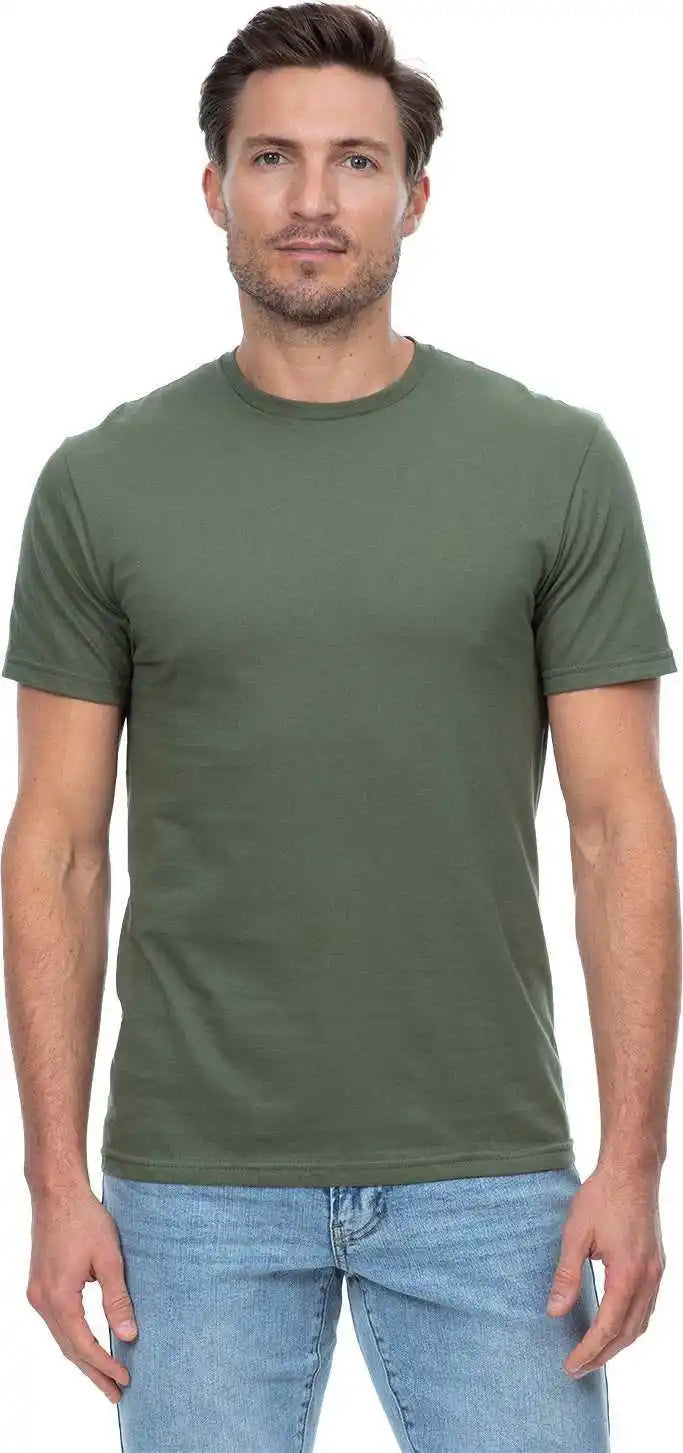 Threadfast Apparel T1000 Epic Unisex t Shirt Military Green