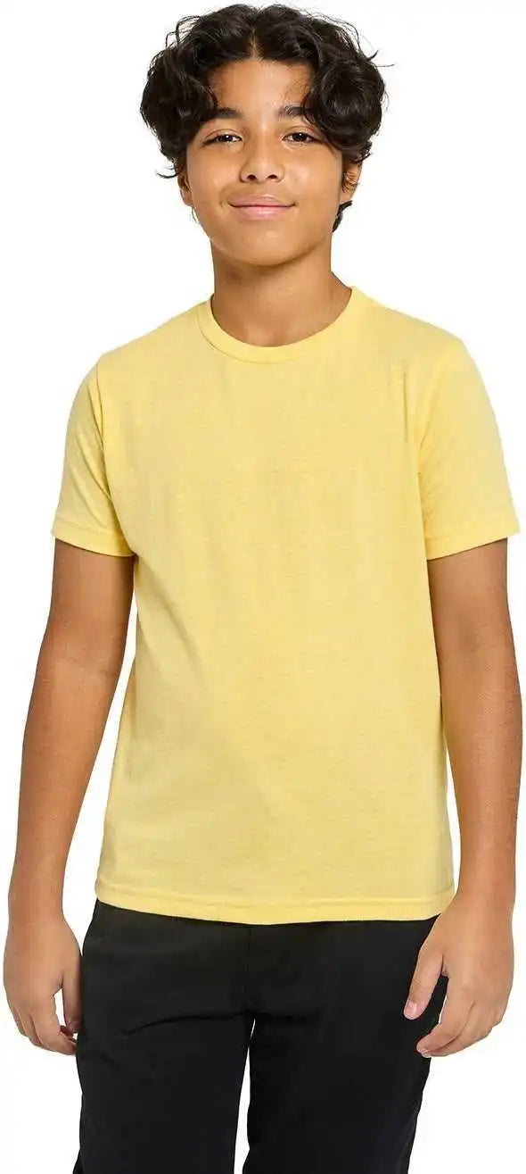 Threadfast Apparel T1000b Youth Epic Cotton t Shirt Bright Yellow