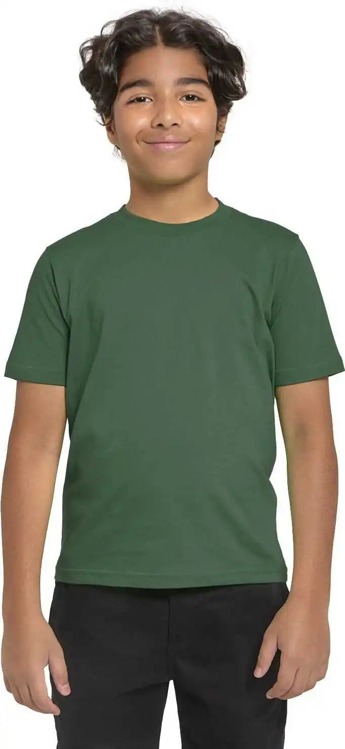 Threadfast Apparel T1000b Youth Epic Cotton T-shirt - Forest Green