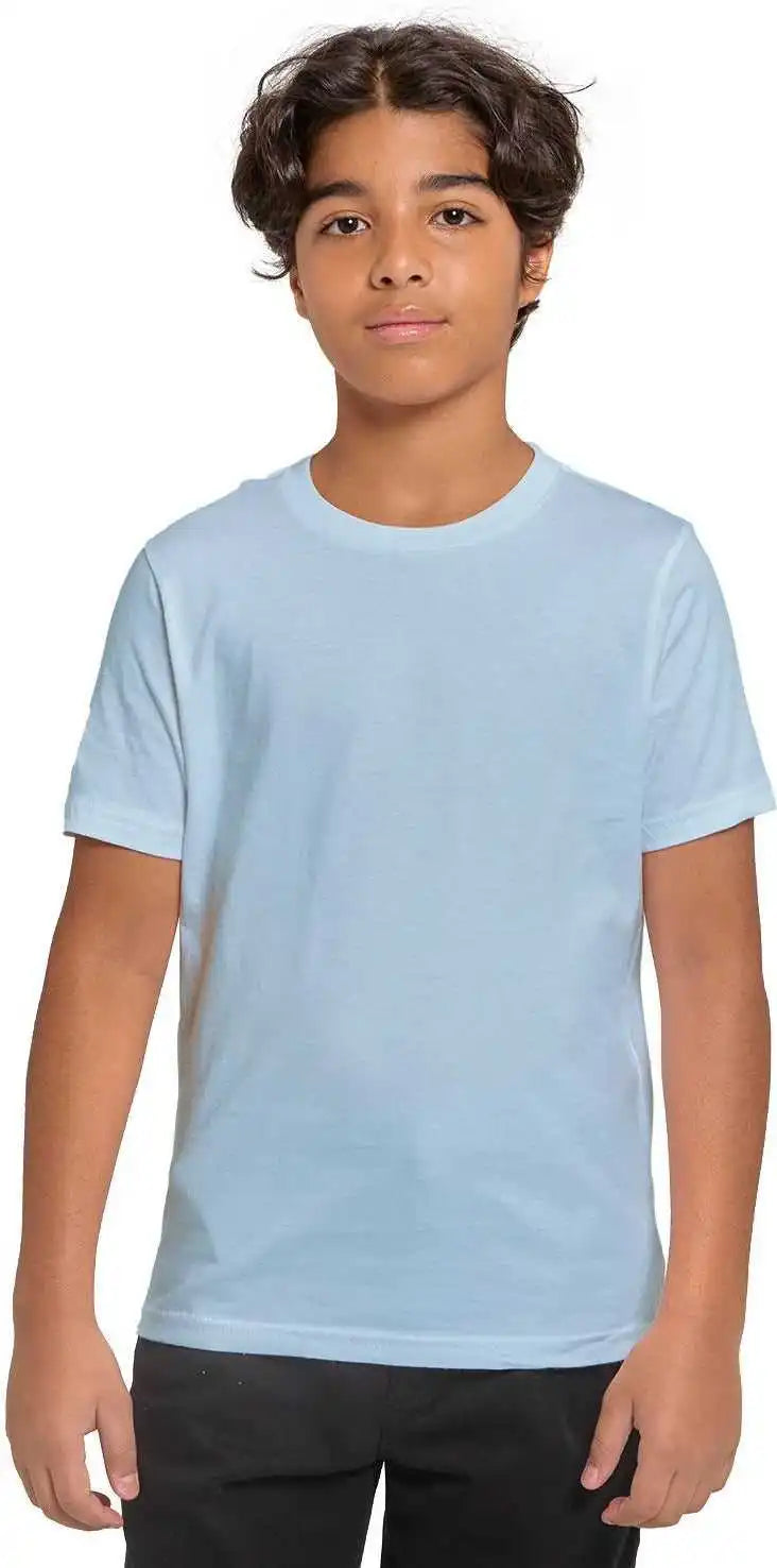 Threadfast Apparel T1000b Youth Epic Cotton t Shirt Light Blue