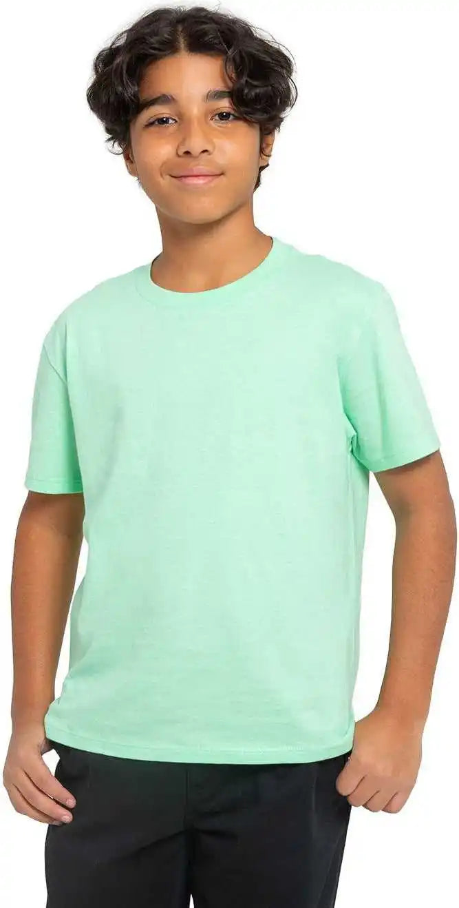 Threadfast Apparel T1000b Youth Epic Cotton t Shirt Mint Green
