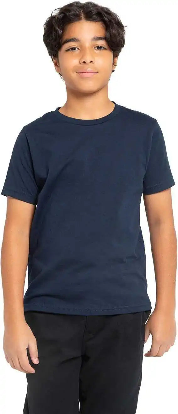 Threadfast Apparel T1000b Youth Epic Cotton T-shirt - Navy