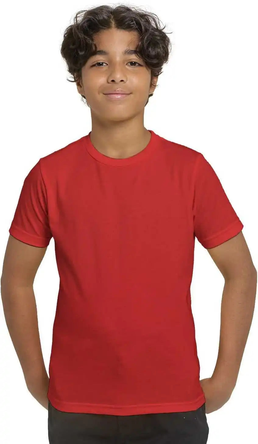 Threadfast Apparel T1000b Youth Epic Cotton T-shirt - Red