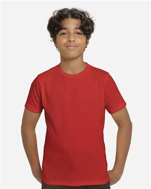 Threadfast Apparel T1000b Youth Epic Cotton T-shirt - Red - Red / Xs
