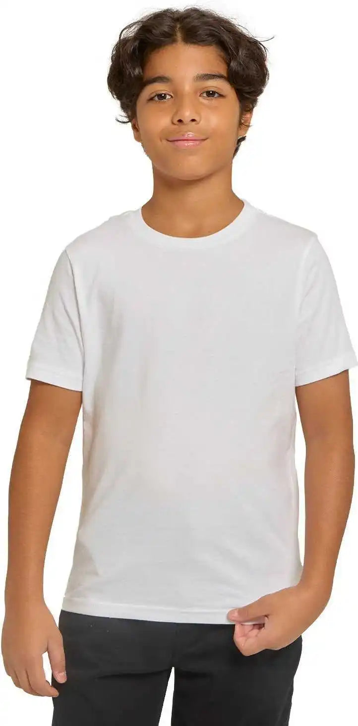 Threadfast Apparel T1000b Youth Epic Cotton t Shirt White