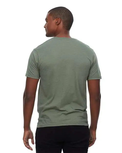 Threadfast Apparel T1001 Epic Cvc T-shirt - Heather Military Green