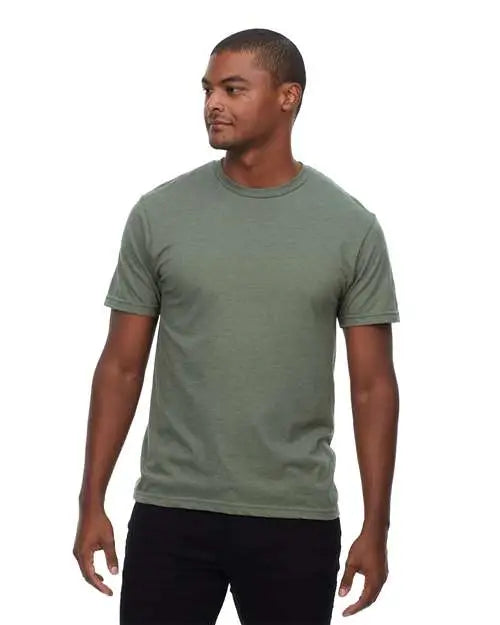 Threadfast Apparel T1001 Epic Cvc T-shirt - Heather Military Green - Hth Military Grn / Xs