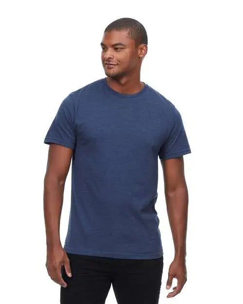 Threadfast Apparel T1001 Epic Cvc T-shirt - Heather Navy - Heather Navy / Xs