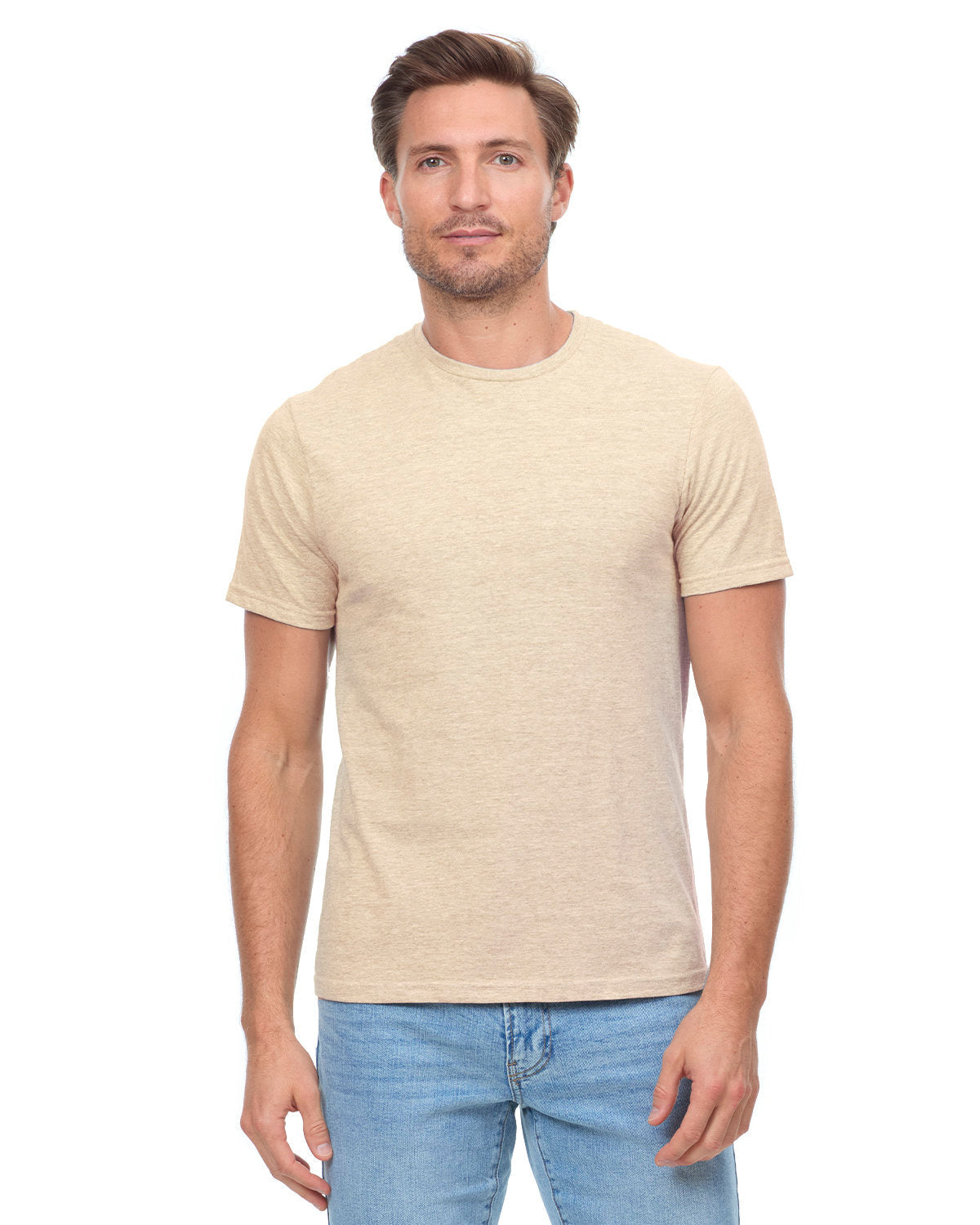Threadfast Apparel T1001 Epic Cvc T-shirt - Heather Sand