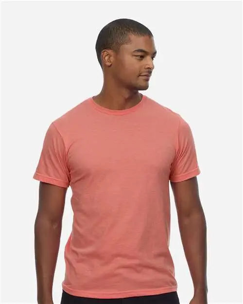 Threadfast Apparel T1001 Epic Cvc T-shirt - Heather Sunset - Heather Sunset / Xs