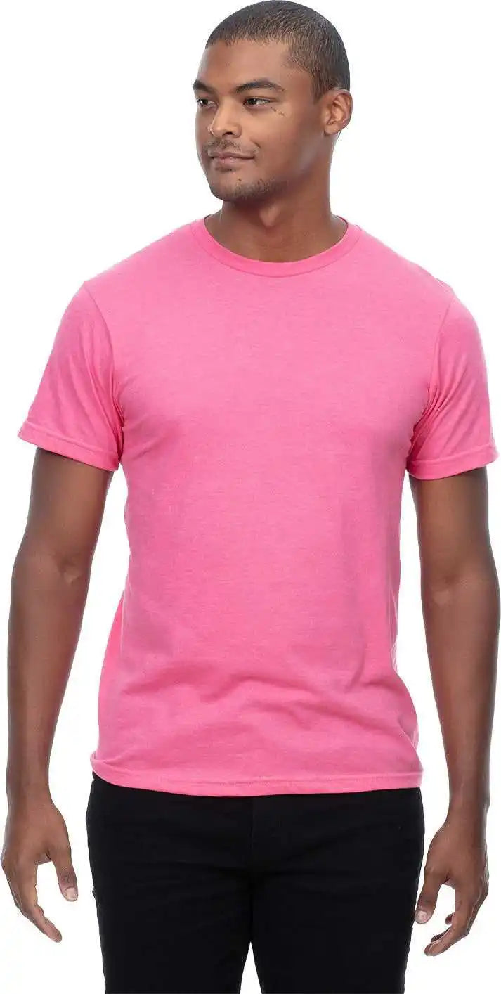 Threadfast Apparel T1001 Epic Unisex Cvc T-shirt - Heather Pink