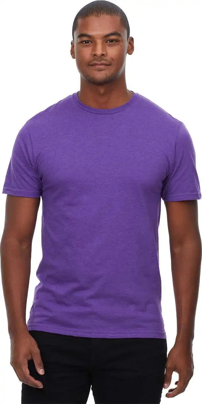 Threadfast Apparel T1001 Epic Unisex Cvc t Shirt Heather Purple