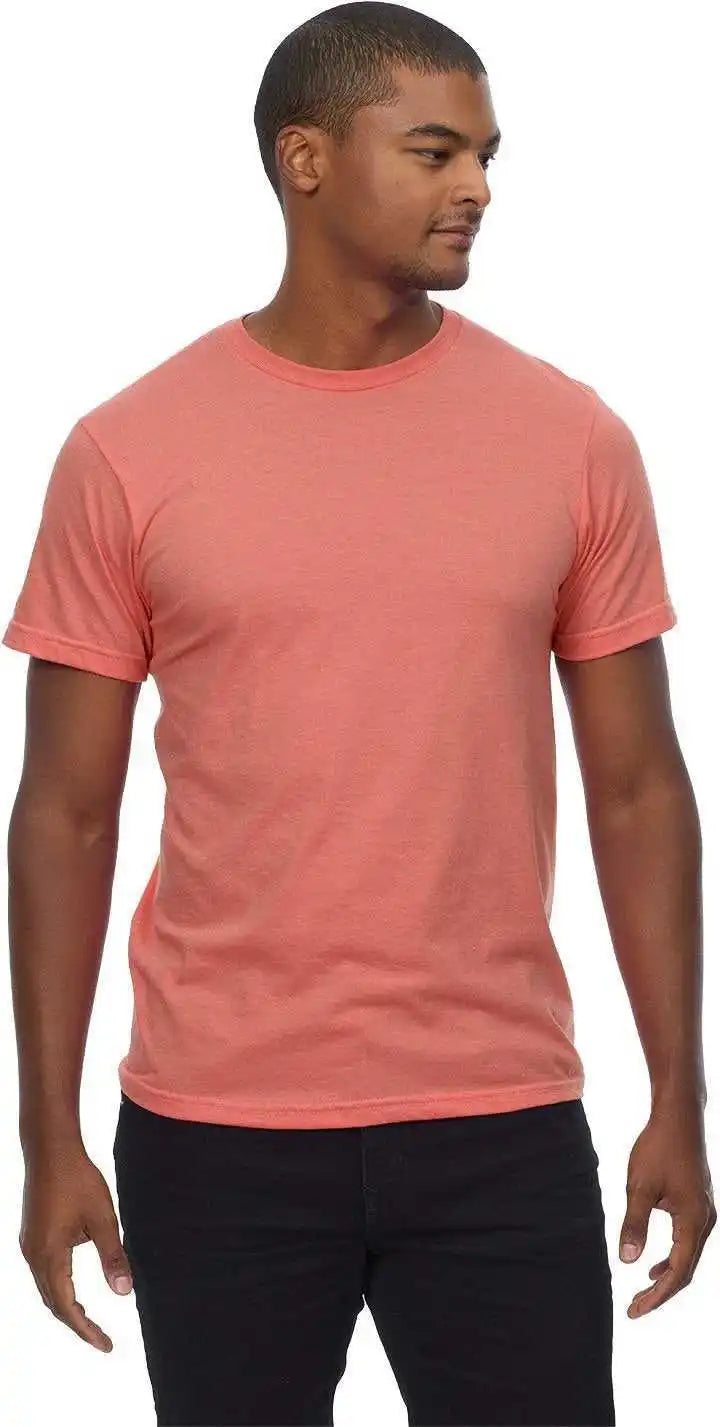 Threadfast Apparel T1001 Epic Unisex Cvc T-shirt - Heather Sunset