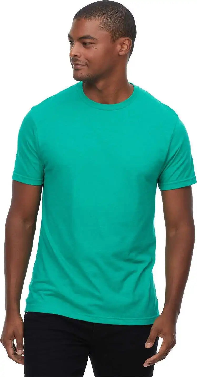 Threadfast Apparel T1001 Epic Unisex Cvc t Shirt Heather Teal