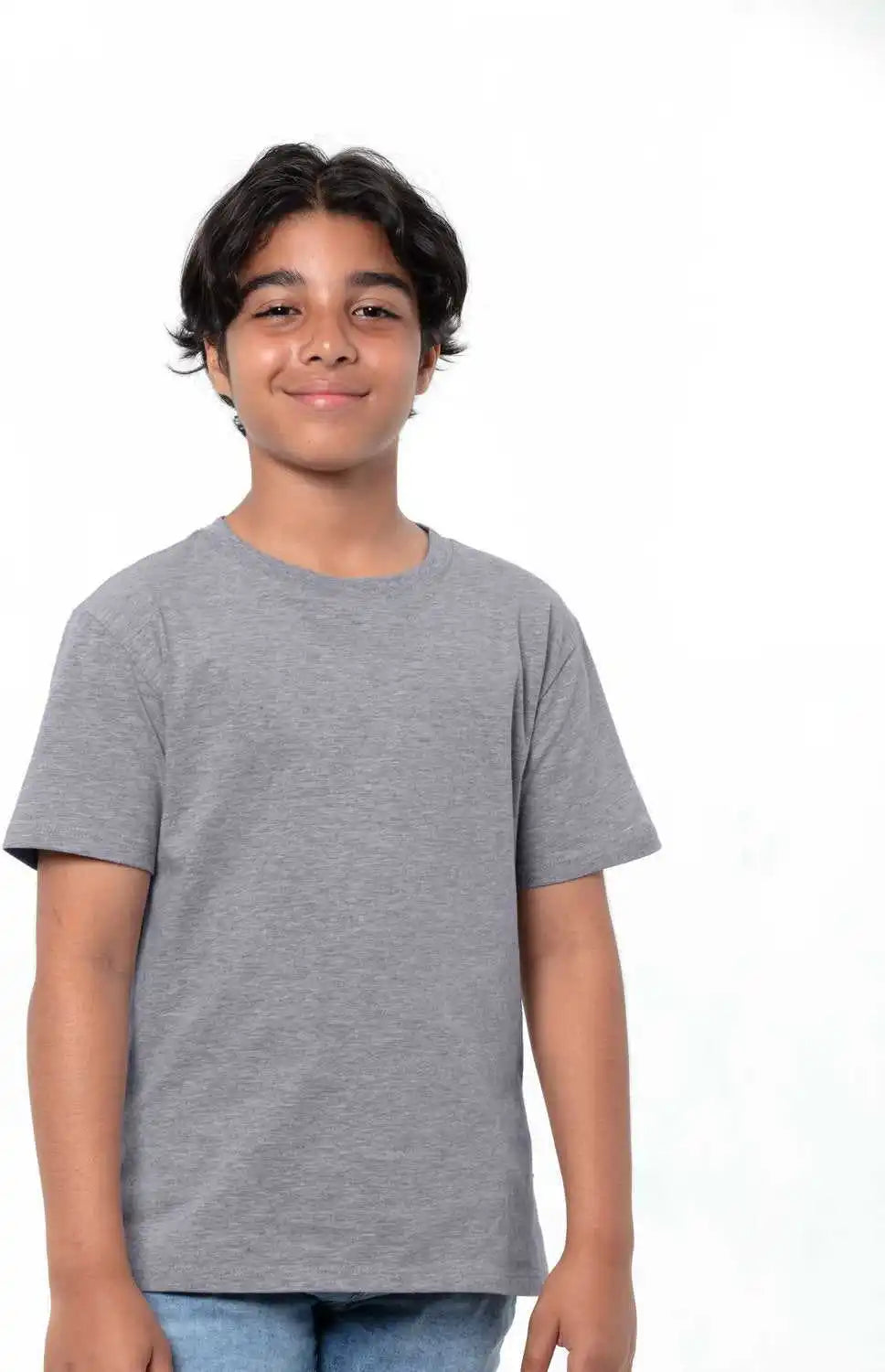 Threadfast Apparel T1001b Youth Epic Cvc T-shirt - Heather Drk Grey