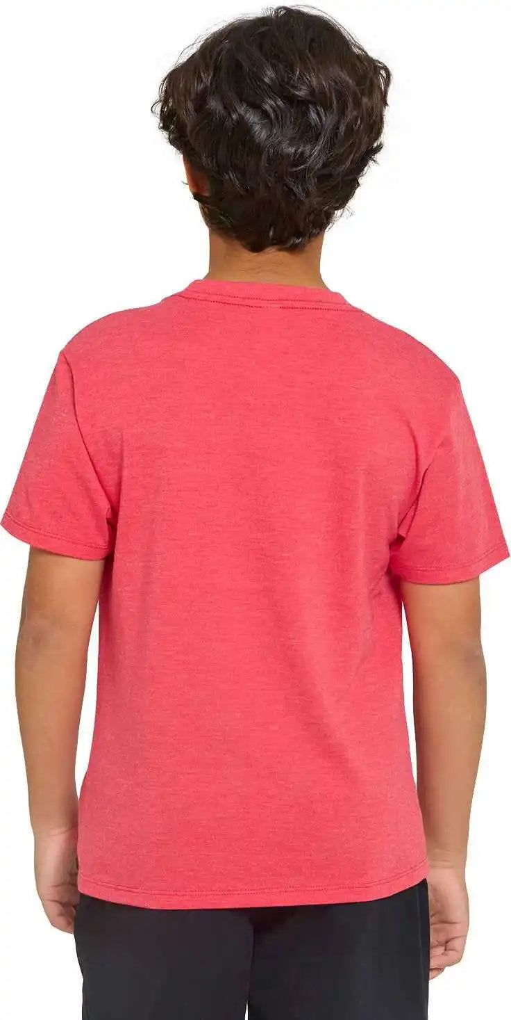 Threadfast Apparel T1001b Youth Epic Cvc t Shirt Heather Red