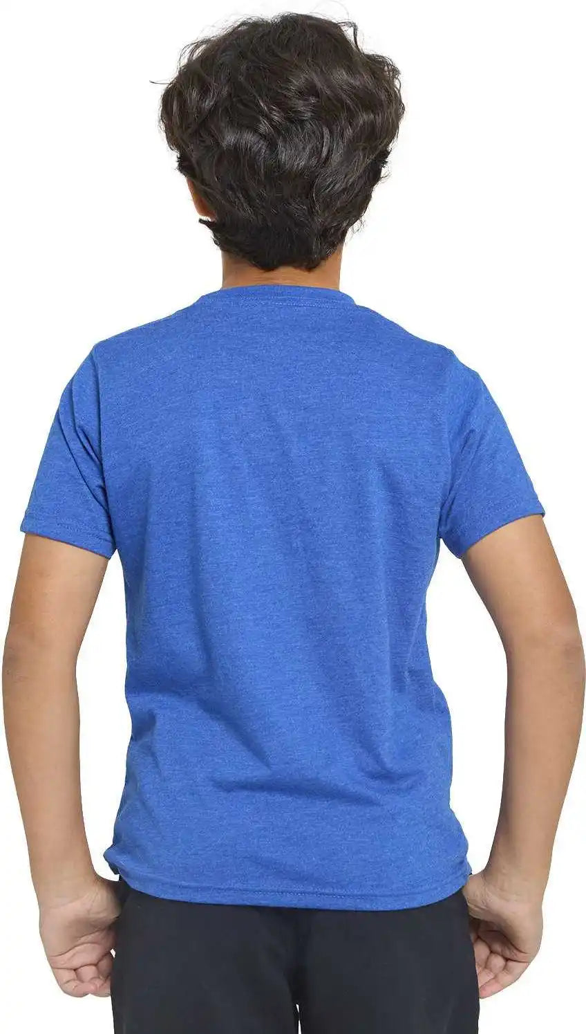 Threadfast Apparel T1001b Youth Epic Cvc t Shirt Heather Royal
