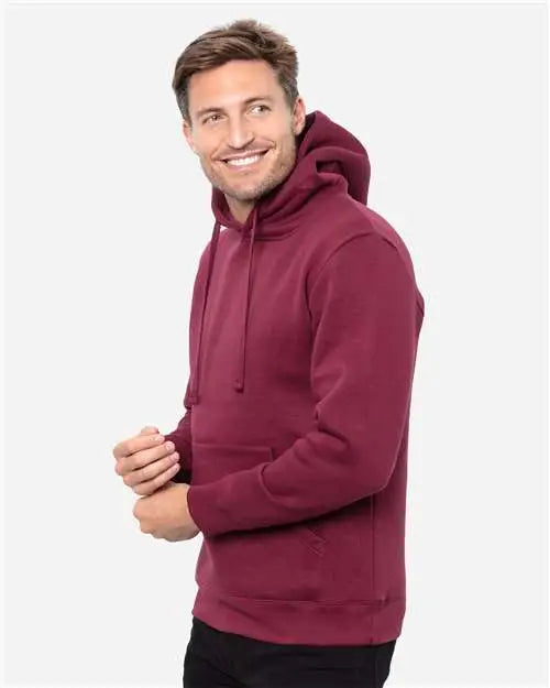 Threadfast Apparel T2000 Epic Fleece Pullover Hooded Sweatshirt - Maroon - Maroon / s