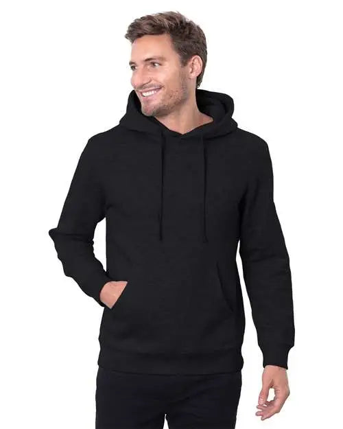 Threadfast Apparel T2000 Epic Fleece Pullover Hooded Sweatshirt - Heather Black - Heather Black / s