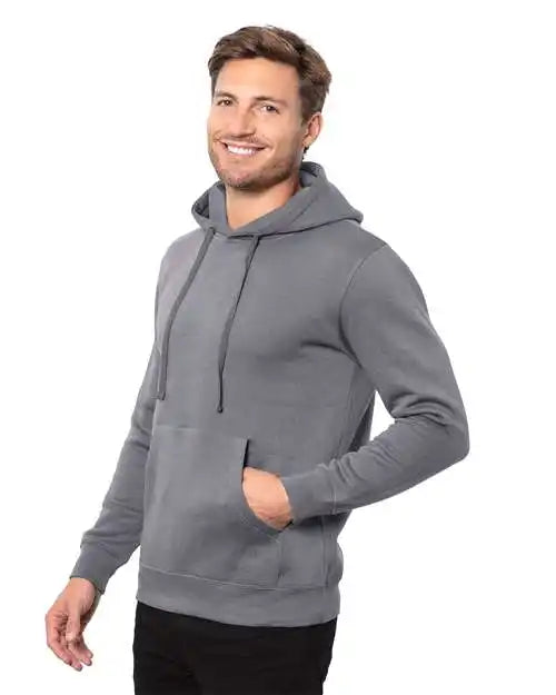 Threadfast Apparel T2000 Epic Fleece Pullover Hooded Sweatshirt - Charcoal