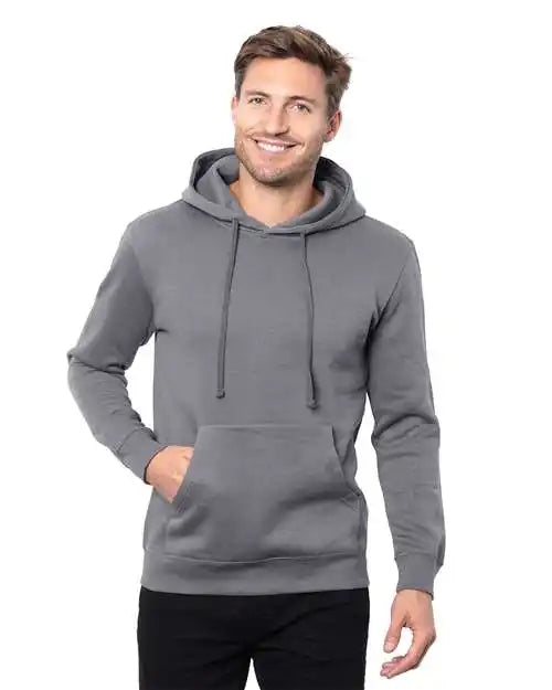 Threadfast Apparel T2000 Epic Fleece Pullover Hooded Sweatshirt - Charcoal - s