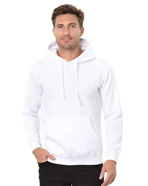 Threadfast Apparel T2000 Epic Fleece Pullover Hooded Sweatshirt - White - White / s