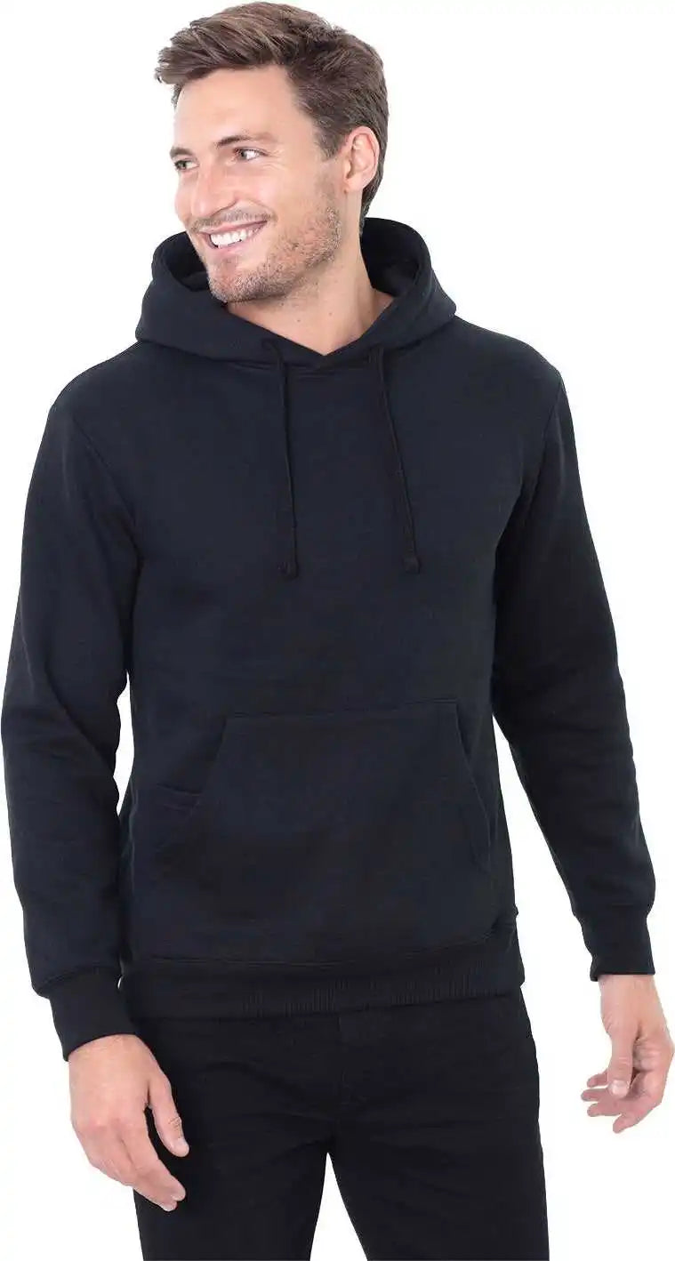 Threadfast Apparel T2000 Unisex Epic Fleece Pullover Hooded Sweatshoirt Black