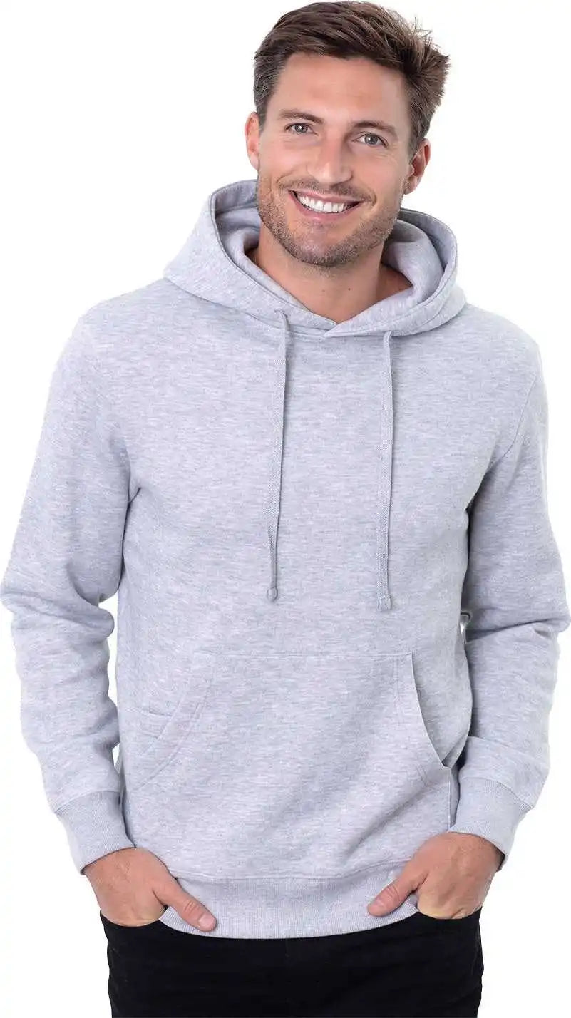 Threadfast Apparel T2000 Unisex Epic Fleece Pullover Hooded Sweatshoirt Heather Grey