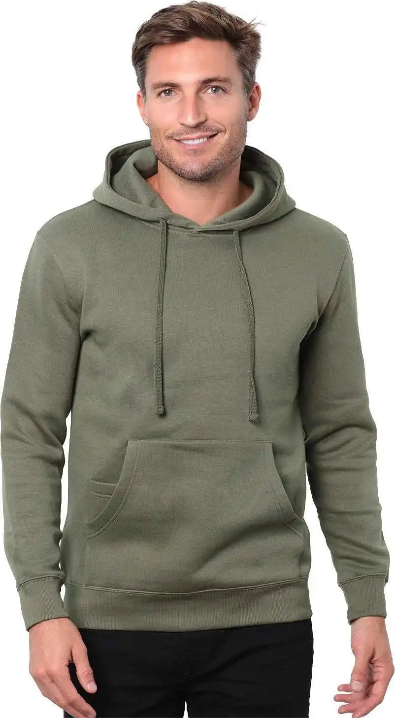 Threadfast Apparel T2000 Unisex Epic Fleece Pullover Hooded Sweatshoirt Military Green