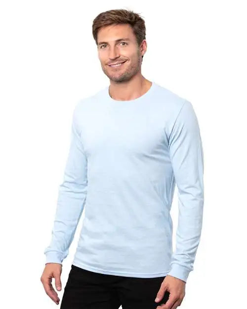 Threadfast Apparel T3000 Epic Long Sleeve T-shirt - Light Blue