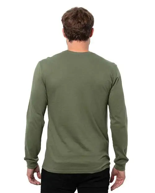 Threadfast Apparel T3000 Epic Long Sleeve T-shirt - Military Green