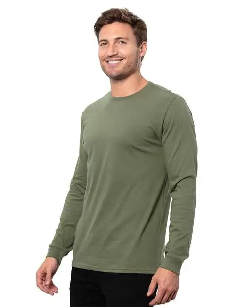 Threadfast Apparel T3000 Epic Long Sleeve T-shirt - Military Green