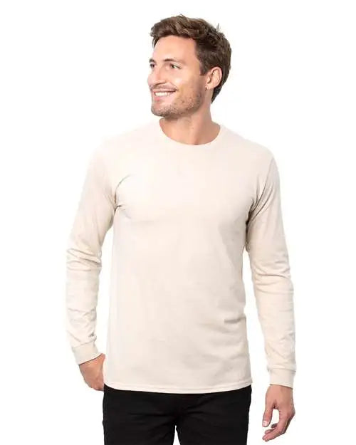 Threadfast Apparel T3000 Epic Long Sleeve T-shirt - Natural - Natural / Xs